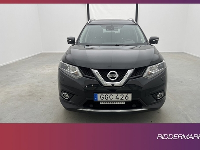 Nissan X-Trail dCi 130hk Tekna 7-sits Pano 360° Navi Skinn