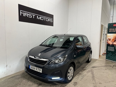 Peugeot 108 5-dörrar 1.0 VTi Euro 5/Två ägare/Välskött