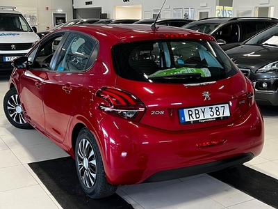 Peugeot 208 Active 1.2 VTi 82hk Euro 6 Nybesiktad, låga mil