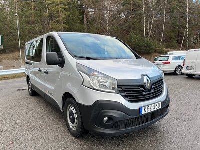 Renault trafic Kombi 2.7t 1.6 dCi 125hk 9-sits Lång Euro 6