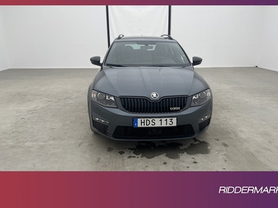 Skoda Octavia RS 2.0 TDI 4x4 184hk Premium Kamera Värmare