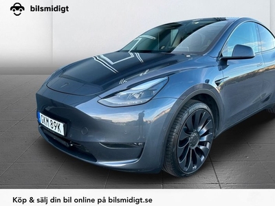 Tesla Model Y Long Range AWD 360-kamera Drag Navi 2021, SUV