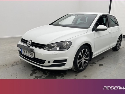 Volkswagen Golf1.2 TSI Style Värmare LED-ramp Välserv 2016, Halvkombi