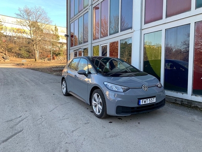 Volkswagen ID.3 Pro Performance 204hk Life Psensorer Leasbar 58 kwh Räntefritt