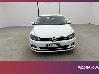 Volkswagen Polo 1.0 TSI 95hk Bluetooth 0,54l/mil Låg-skatt