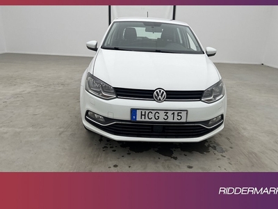 Volkswagen Polo 1.2 TSI 90hk Connectivity Bluetooth Välserv