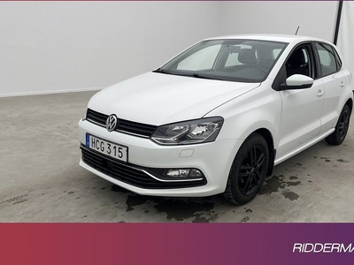 Volkswagen Polo1.2 TSI Connectivity Bluetooth Välserv 2016, Halvkombi