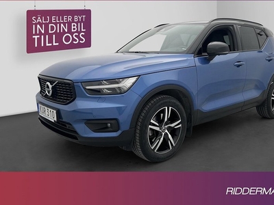 Volvo XC40D4 AWD R-Design VOC H K Värm 360° Navi BLIS Drag 2019, SUV