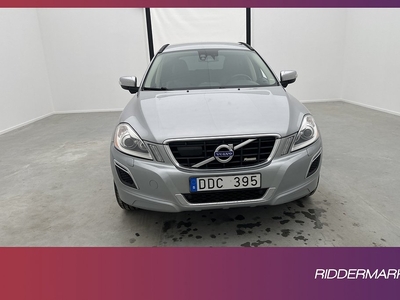 Volvo XC60 D5 AWD 205hk R-Design Skinn Sensorer Drag Nyserv