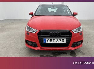 Audi A1 Sportback 1.0 TFSI 95hk S-Line Välservad Låg-skatt