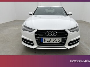 Audi A6 2.0 TDI Quattro 190hk S-Line Pano Värm Sensorer Drag