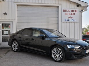 Audi A8 50 TDI Q B&O Värmare Taklucka Matrix Dragkrok Head-up