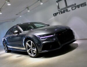 Audi RS7 4.0TFSi Q Carbon Matrix B&O T-Lucka Svensksåld