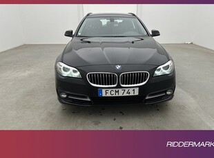 BMW 520 d xDrive 190hk Skinn Sensorer Rattvärme Välservad