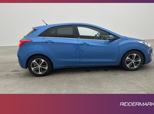 Hyundai i30 1.6 GDI P-sensorer M-värme LED-ramp 135hk