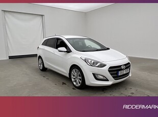 Hyundai i30 Kombi 1.6 GDI 135hk Rattvärme Sensorer Välservad