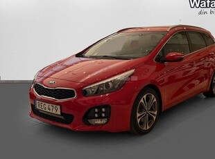 Kia Cee´d1.6 CRDI SW GT-LINE, Drag, Motorvärmare,Led ramp 2016, Halvkombi