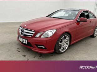 Mercedes E220Benz E 220 CDI Coupé AMG Pano Skinn Välservad 2011, Sportkupé