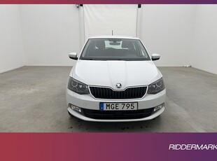 Skoda Fabia TSI 90hk Sensorer CarPlay Farthållare 0.47L/mil