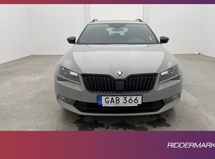 Skoda Superb 180hk SportLine Canton Värm Navi Kamera Drag