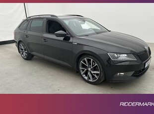 Skoda Superb 2.0 TDI 4x4 190hk SportLine Pano Värm Navi Drag