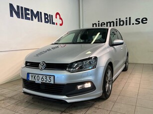 Volkswagen Polo 5-dörrar 1.2 TSI R-line MoK Drag Psens SoV