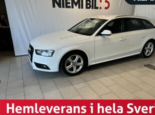 Audi A4Avant 2.0 TDI Quattro Comfort P-sens S&V-däck 2014, Kombi