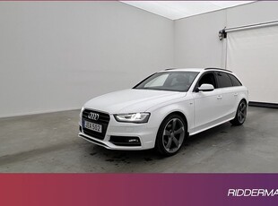 Audi A4Avant TDI Quattro S-Line Värmare Navi Sensorer 2015, Kombi