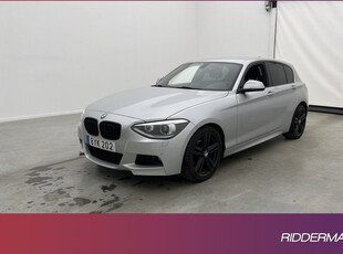 BMW 118d M Sport H K Sensorer Alcantara Keyless 2014, Halvkombi