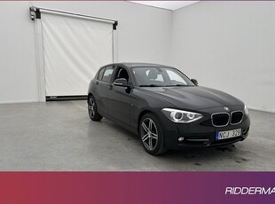 BMW 118d Sport line Taklucka P-sensorer 2013, Halvkombi