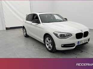 BMW 118i Sport line M Sport-Ratt Taklucka HiFi Skinn 2012, Halvkombi