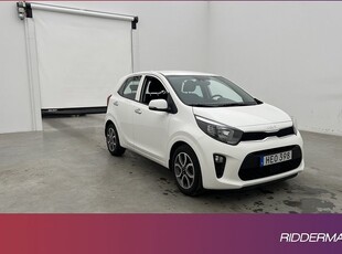 Kia Picanto1.0 MPI Advance Kamera Rattvärme Välservad 2022, Halvkombi