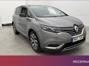 Renault EspacedCi Pano HUD Kamera 7-Sits Navi Drag 2015, Minibuss