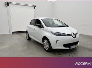 Renault ZoeR240 22 kWh Friköpt Batteri Intens Kamera 2016, Halvkombi