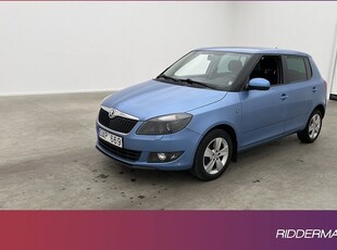 Skoda Fabia1.2 TSI Ambiente En-brukare Sensorer Drag 2014, Halvkombi