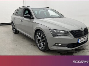 Skoda SuperbSportLine Canton Värm Navi Kamera Drag 2018, Kombi