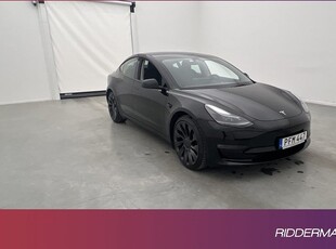 Tesla Model 3Performance AWD Svensksåld Autopilot Rattvärme 2022, Halvkombi