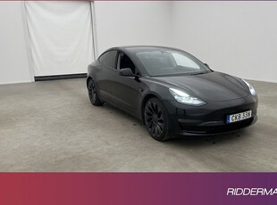 Tesla Model 3Performance AWD Svensksåld Uppgraderad AP 2022, Halvkombi