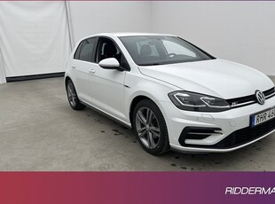 Volkswagen GolfTSI R-Line CarPlay Adapt-fart Välserv 2020, Halvkombi