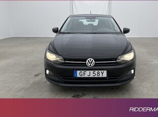 Volkswagen Polo1.0 TSI Comfortline Sensorer Välservad 2019, Halvkombi