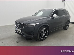 Volvo XC90D5 AWD 7-Sits R-Design Pano Värmare 360°K 2018, SUV