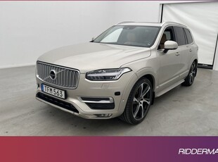 Volvo XC90T6 AWD Inscription 7-sits VOC B&W Pano Luft Drag 2016, SUV