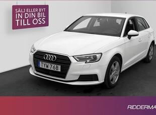 Audi A3Sportback 35 TFSI Proline Adaptiv-fart Välserv 2020, Halvkombi