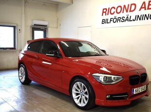 BMW 116D 3-DR SPORT LINE 0.45L MILEN ÅRSSKATT 2013, Halvkombi