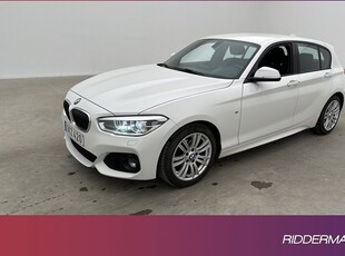 BMW 118i M Sport Sensorer LED Farthållare Välservad 2017, Halvkombi