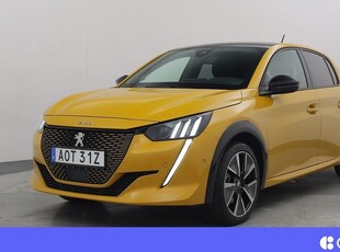 Peugeot e-208GT Pack Adap.Farth Navi Värmepump Kamera 2022, Halvkombi