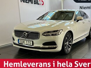 Volvo S90Recharge T8 AWD inscription HuD SoV T-lucka H&K 2021, Sedan