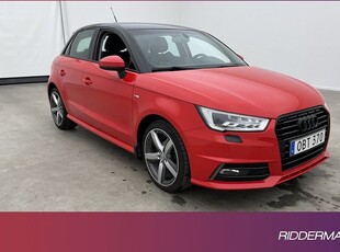 Audi A1Sportback 1.0 TFSI S-Line Välservad Låg-skatt 2016, Halvkombi