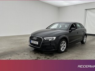 Audi A3Sportback 1.6 TDI Proline Sensorer Farthållare 2018, Halvkombi