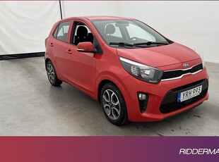 Kia Picanto1.0 MPI Adavnce Kamera Rattvärme Välservad 2019, Halvkombi